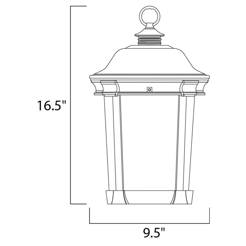 Maxim 55029CDBZ - Dover LED 1 Light 17" Pendant