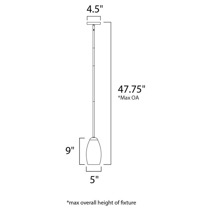 Maxim 91650SWSN - Taylor 1 Light 9" Pendant