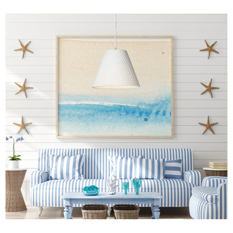 Maxim 10145GYBK - Woven 1 Light 15" Pendant