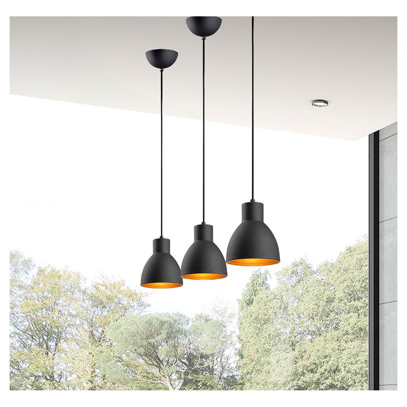 Maxim 11024BKGLD - Cora 1 Light 14" Pendant