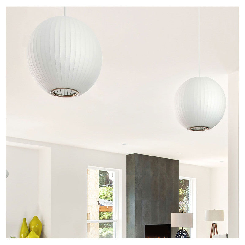 Maxim 12190WTPC - Cocoon 1 Light 25" Pendant