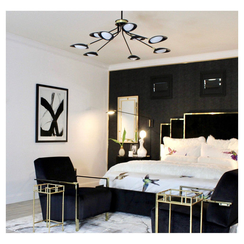 Maxim 21810BCBK - Madeline 3 Light 13" Flush Mount