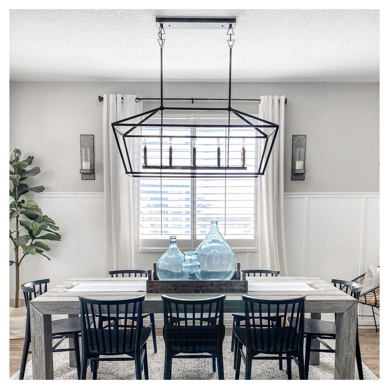 Maxim 25157GLTXB - Abode 5 Light 47" Chandelier