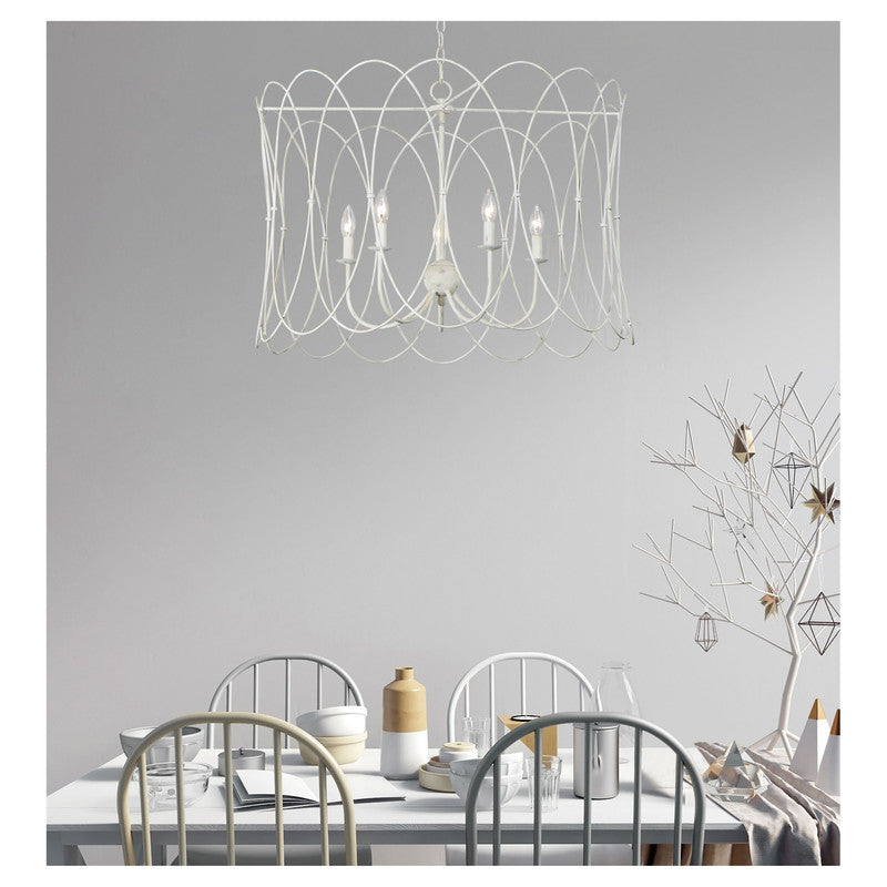 Maxim 27606CLCHB - Citadel 6 Light 35" Chandelier