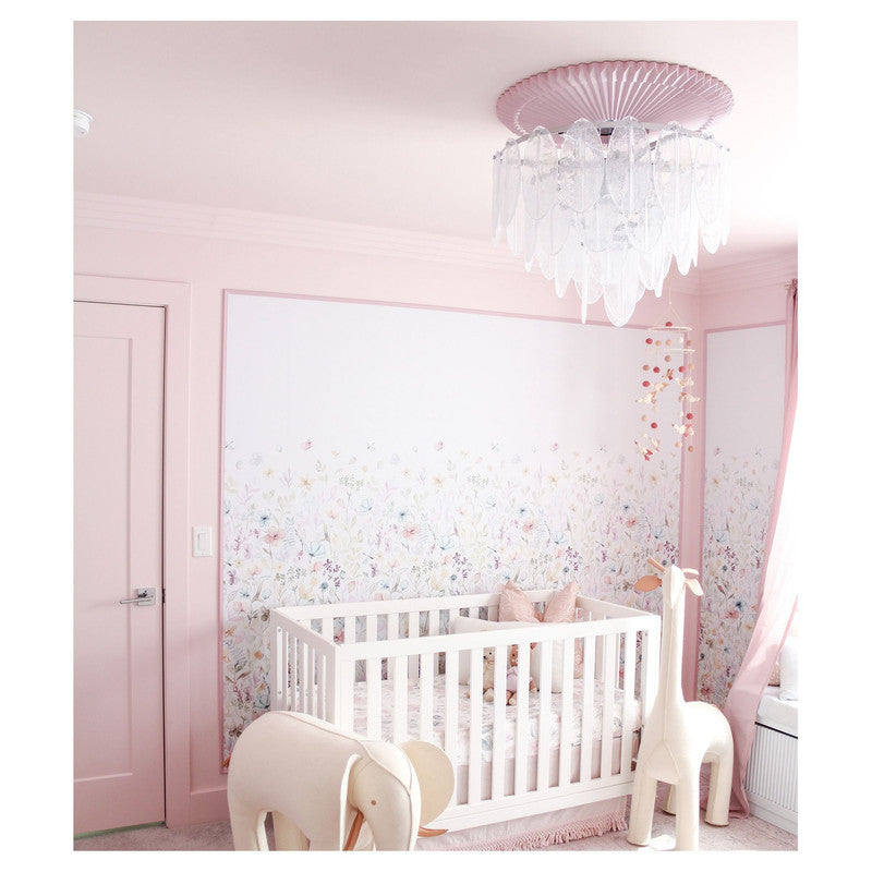 Maxim 30730CLWTPC - Glacier 9 Light 24" Flush Mount