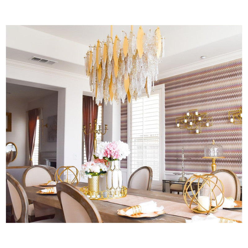 Maxim 32326CLCMPGL - Majestic 18 Light 40" Chandelier