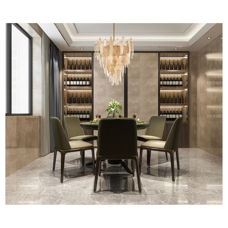 Maxim 32328CLCMPGL - Majestic 21 Light 37" Chandelier