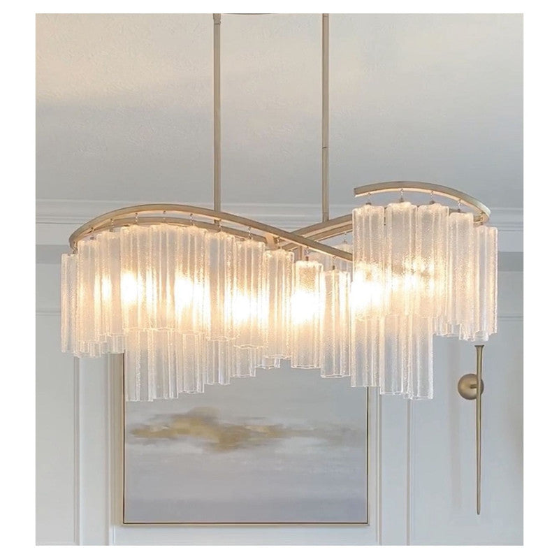 Maxim 39579WFLGS - Victoria 6 Light 41" Chandelier