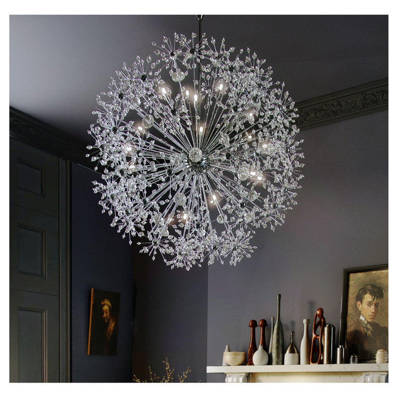 Maxim 39747BCPC - Starfire 40 Light 62" Chandelier