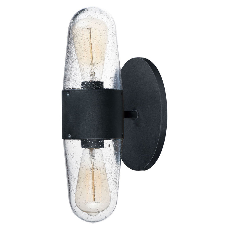 Maxim 30012CDAPBK - Lido 2 Light 15" Wall Sconce