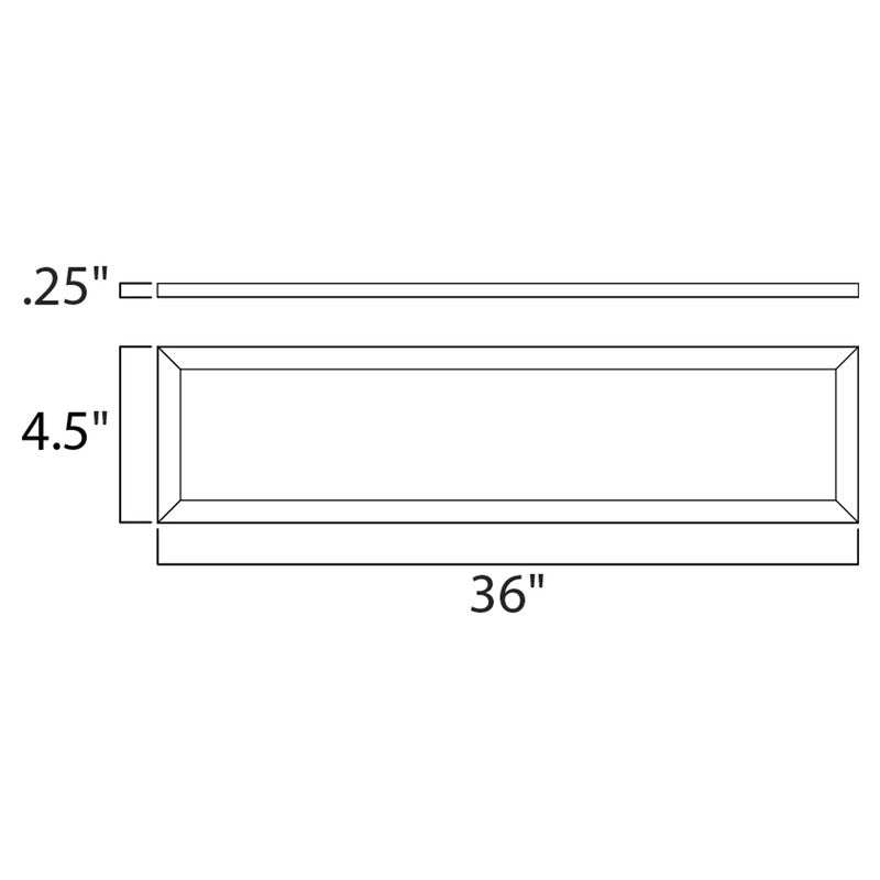 Maxim 88903BZ - CounterMax MX-L-120-SL 36" LED Under Cabinet Light - 3000K