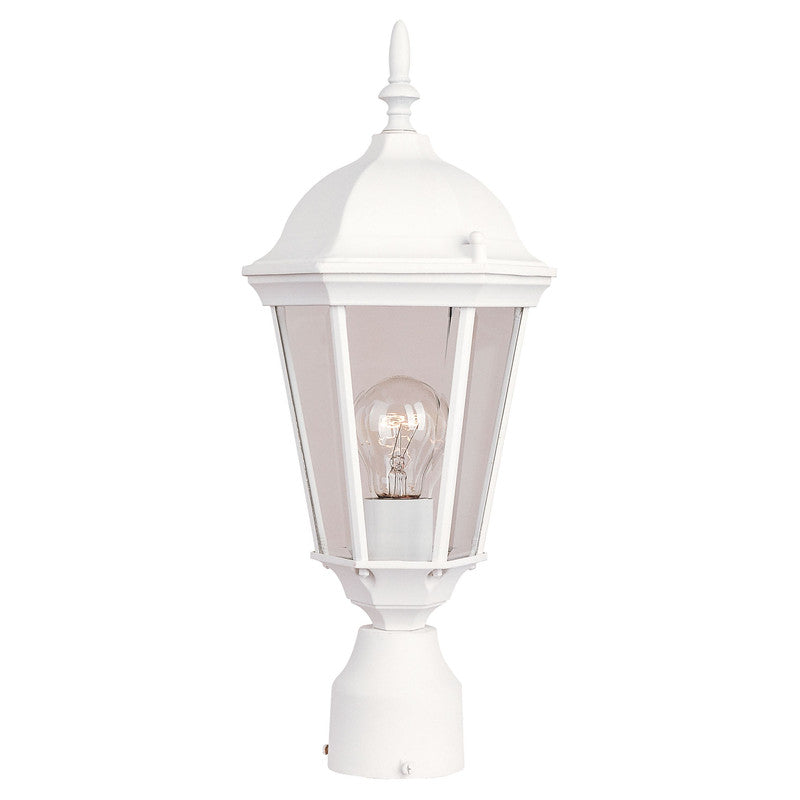 Maxim 1001BK - Westlake 1 Light 19" Post Light