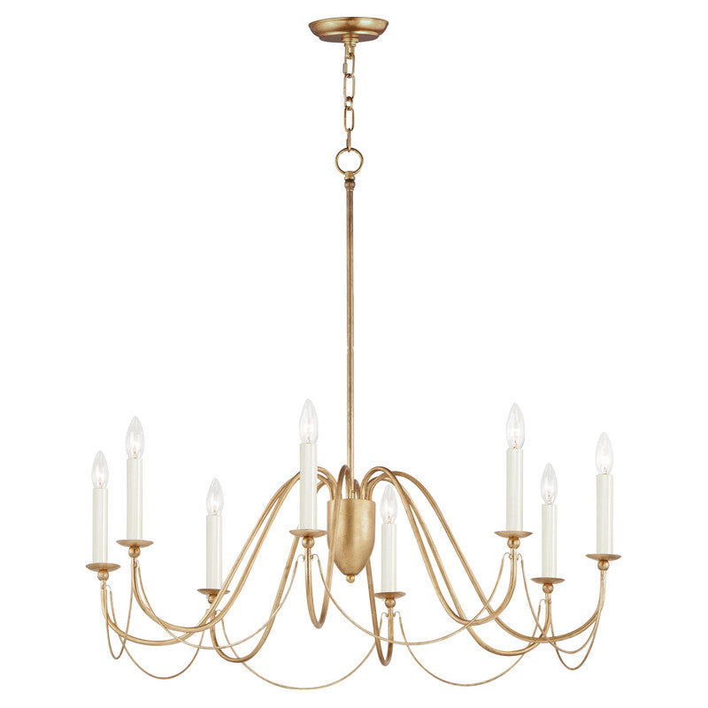 Maxim 12168CHB - Plumette 8 Light 36" Chandelier