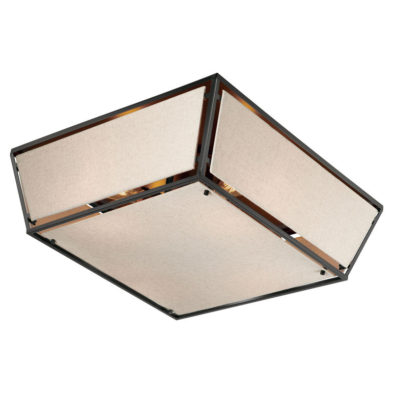 Maxim 20260FTCVBK - Montauk 4 Light 24" Flush Mount