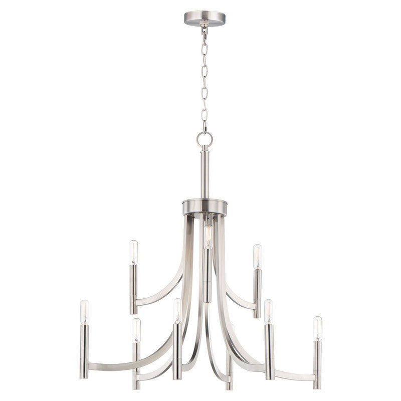Maxim 21529BZAB - Lyndon 9 Light 32" Chandelier
