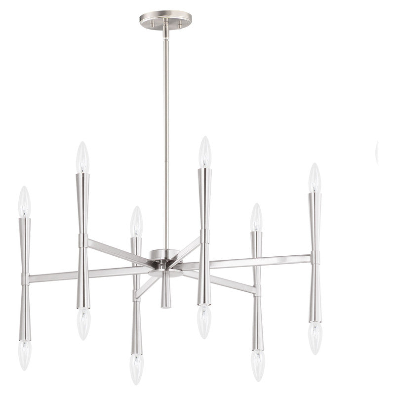 Maxim 24626BK - Rome 12 Light 29" Chandelier