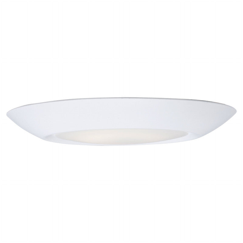 Maxim 57612WTWT - Diverse 1 Light 8" Flush Mount