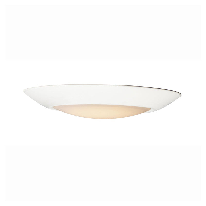 Maxim 57643WTBK - Diverse 1 Light 8" Flush Mount