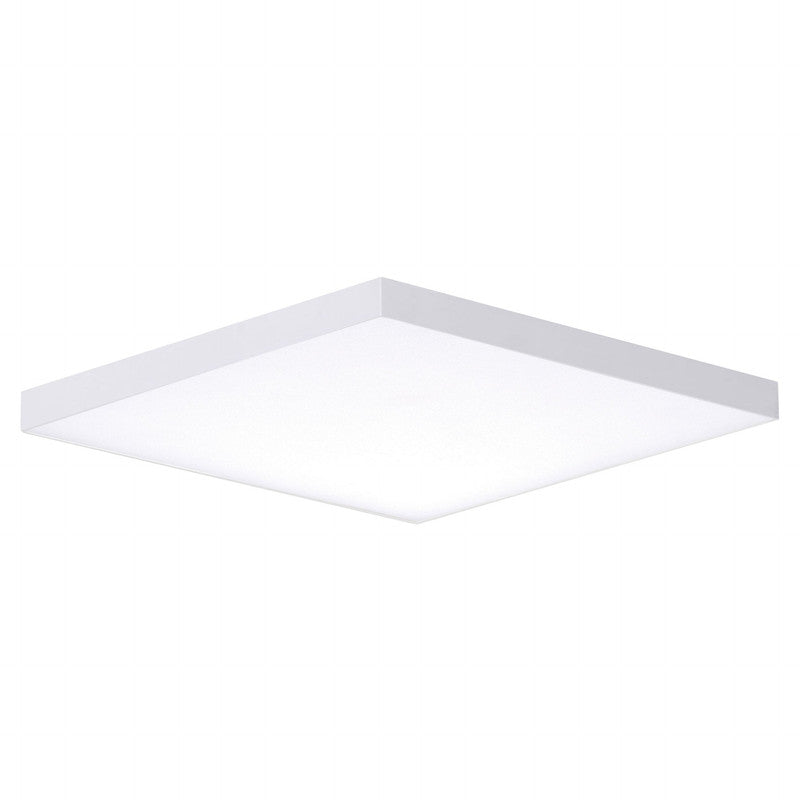 Maxim 57675WTBK - Trim 1 Light 15" Square LED Flush Mount