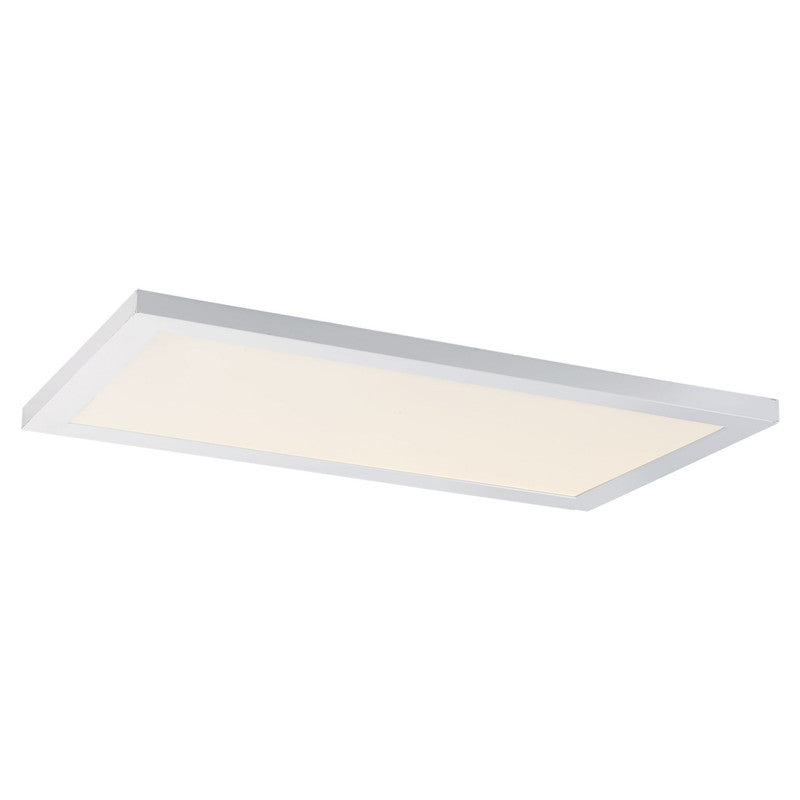 Maxim 57762WTAL - Sky 1 Light 24" LED Flush Mount - 3000K