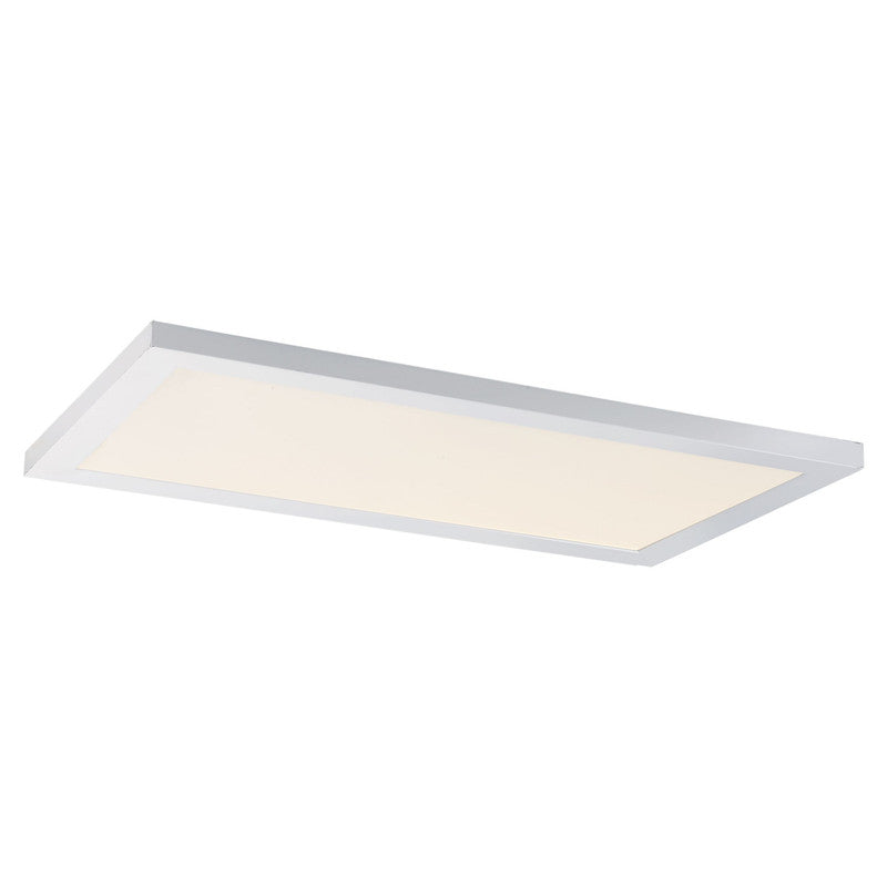 Maxim 57772WTWT - Sky 1 Light 24" LED Flush Mount - 4000K