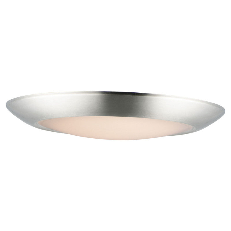 Maxim 57860WTBK - Diverse 1 Light 13" Flush Mount