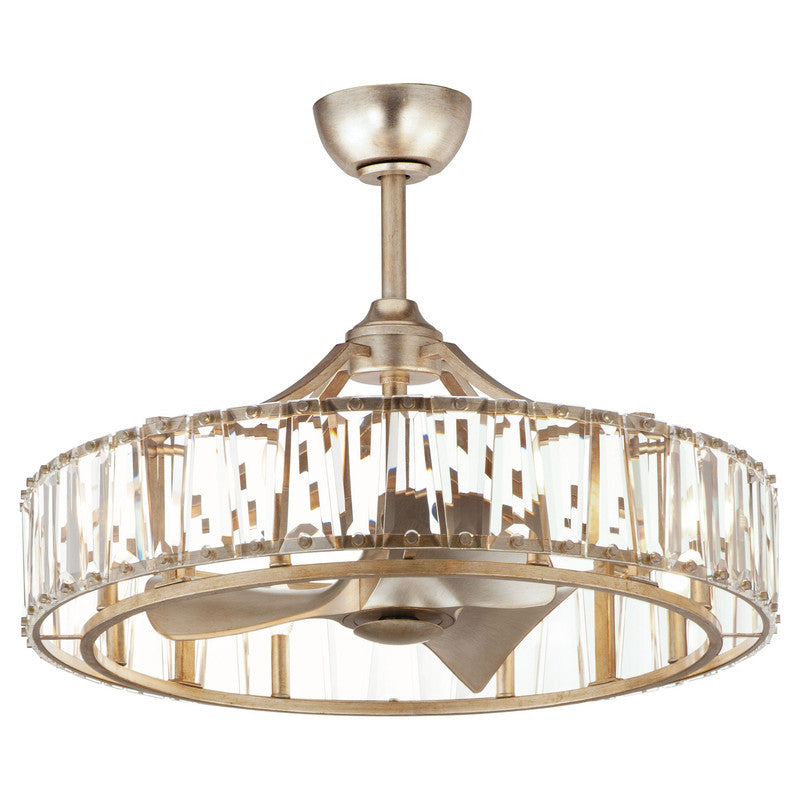 Maxim 61018BK - Odeon 8 Light 33" Ceiling Fan