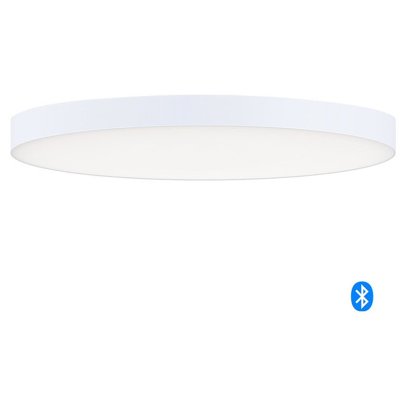 Maxim 67662WTBK - Tuner 1 Light 7" Round LED Flush Mount