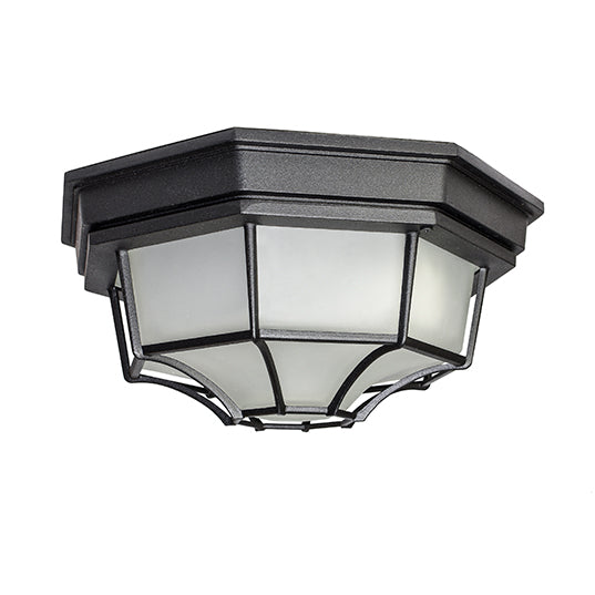 Maxim 67920BK - Crown Hill LED E26 1 Light 12" Flush Mount