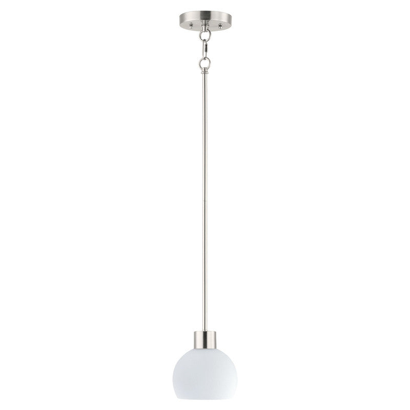 Maxim 91270SWBK - Coraline 1 Light 6" Pendant