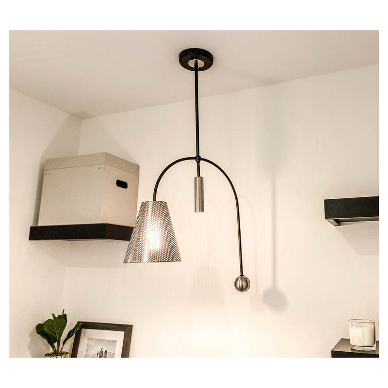 Maxim 10086BKSN - Filter 1 Light 21" Pendant