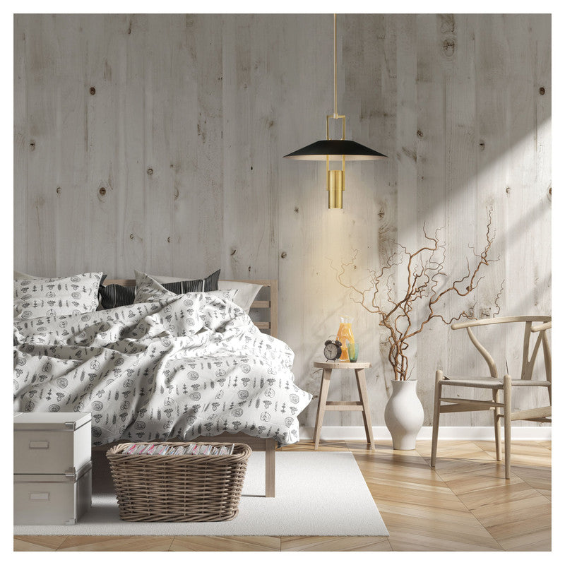 Maxim 10098BKSBR - Tahoe 2 Light 19" Pendant