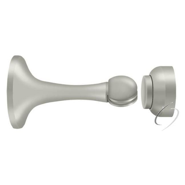 MDH30U15 Magnetic Door Holder 3"; Satin Nickel Finish