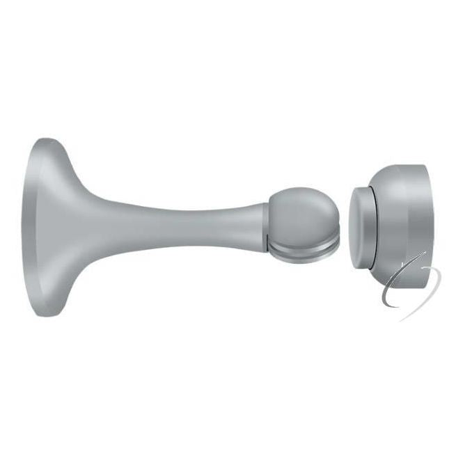 MDH30U26D Magnetic Door Holder 3"; Satin Chrome Finish