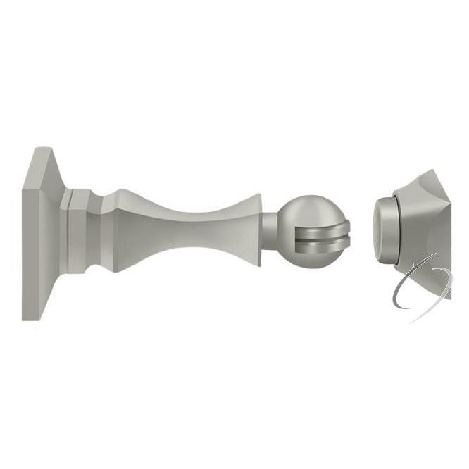 MDH35U15 Magnetic Door Holder 3-1/2"; Satin Nickel Finish