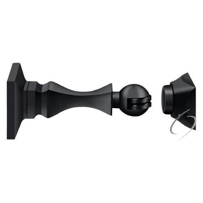 MDH35U19 Magnetic Door Holder 3-1/2"; Black Finish