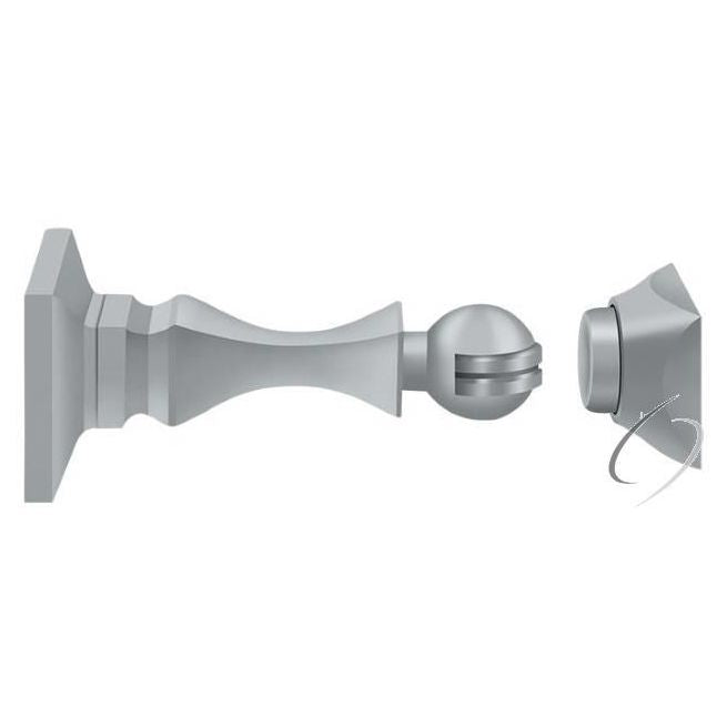 MDH35U26D Magnetic Door Holder 3-1/2"; Satin Chrome Finish