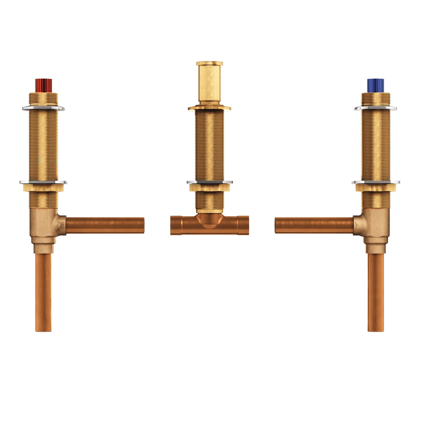 4792 - Two Handle Roman Tub Valve - Adjustable Centers - 1/2" CC Connection