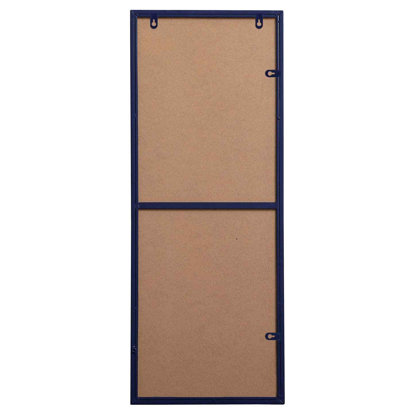 MR41436BL Monet 14" x 36" Metal Framed Rectangular Mirror in Blue