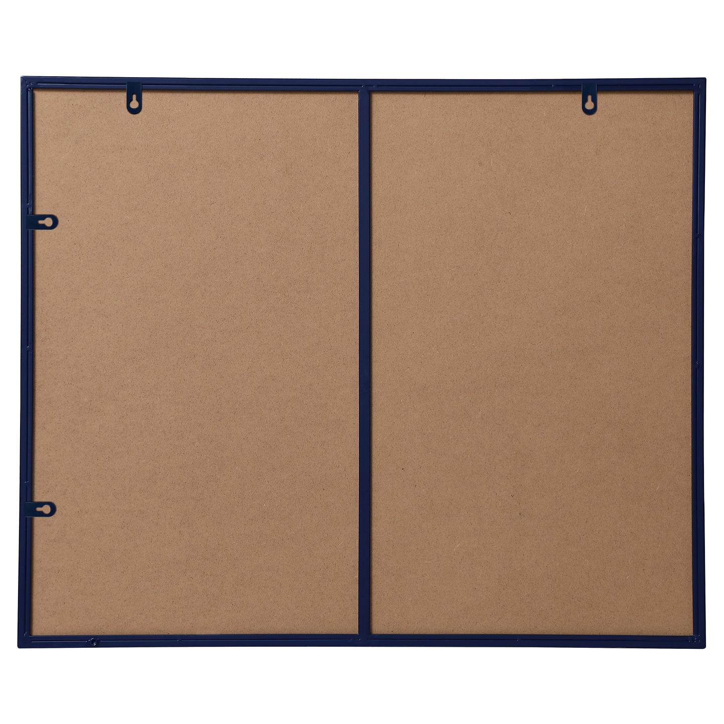 MR43036BL Monet 30" x 36" Metal Framed Rectangular Mirror in Blue