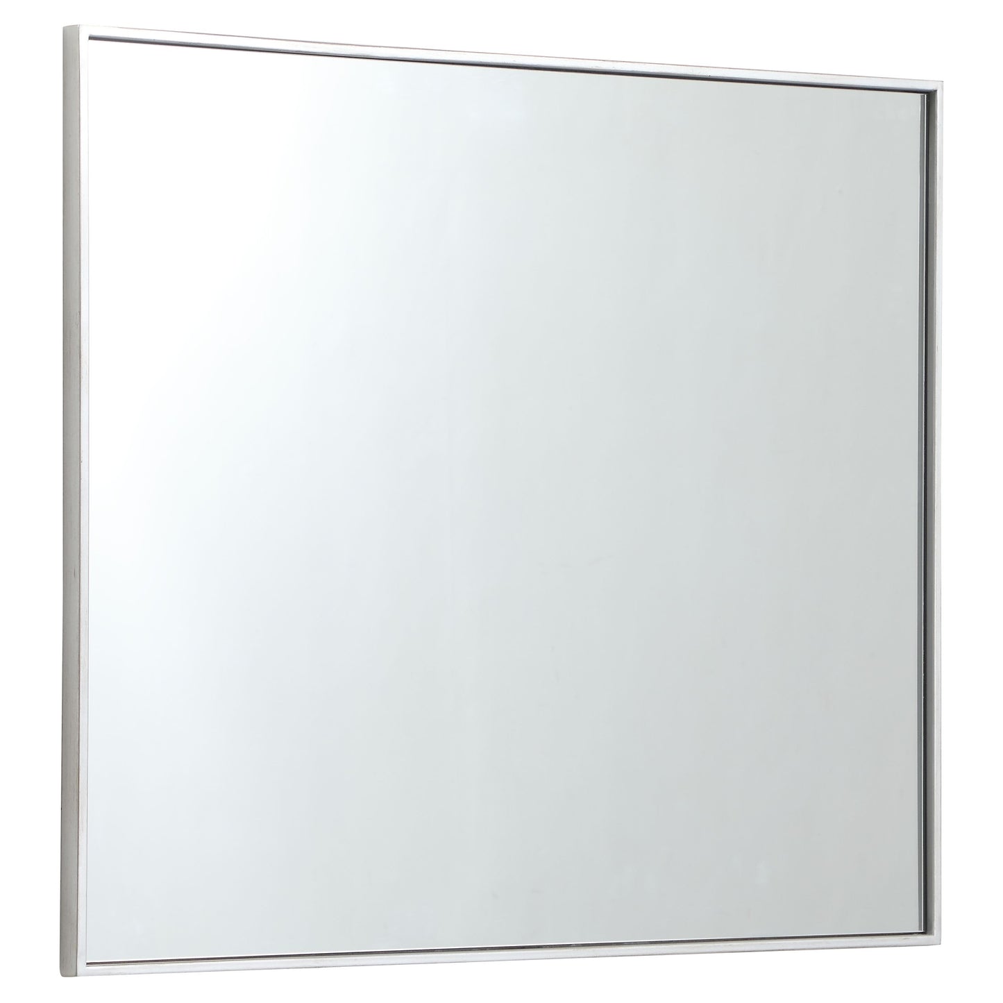 MR43036S Monet 30" x 36" Metal Framed Rectangular Mirror in Silver