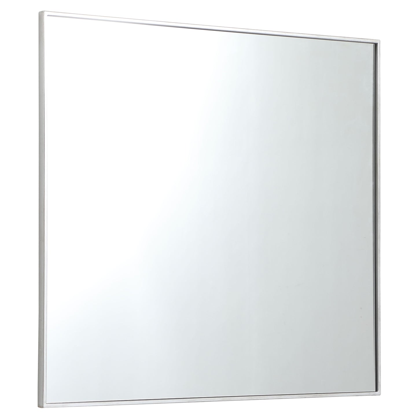 MR43640S Monet 36" x 40" Metal Framed Rectangular Mirror in Silver