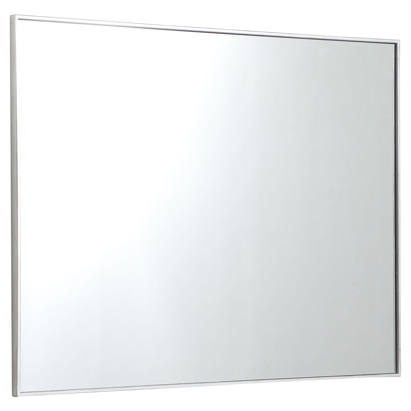MR43648S Monet 36" x 48" Metal Framed Rectangular Mirror in Silver