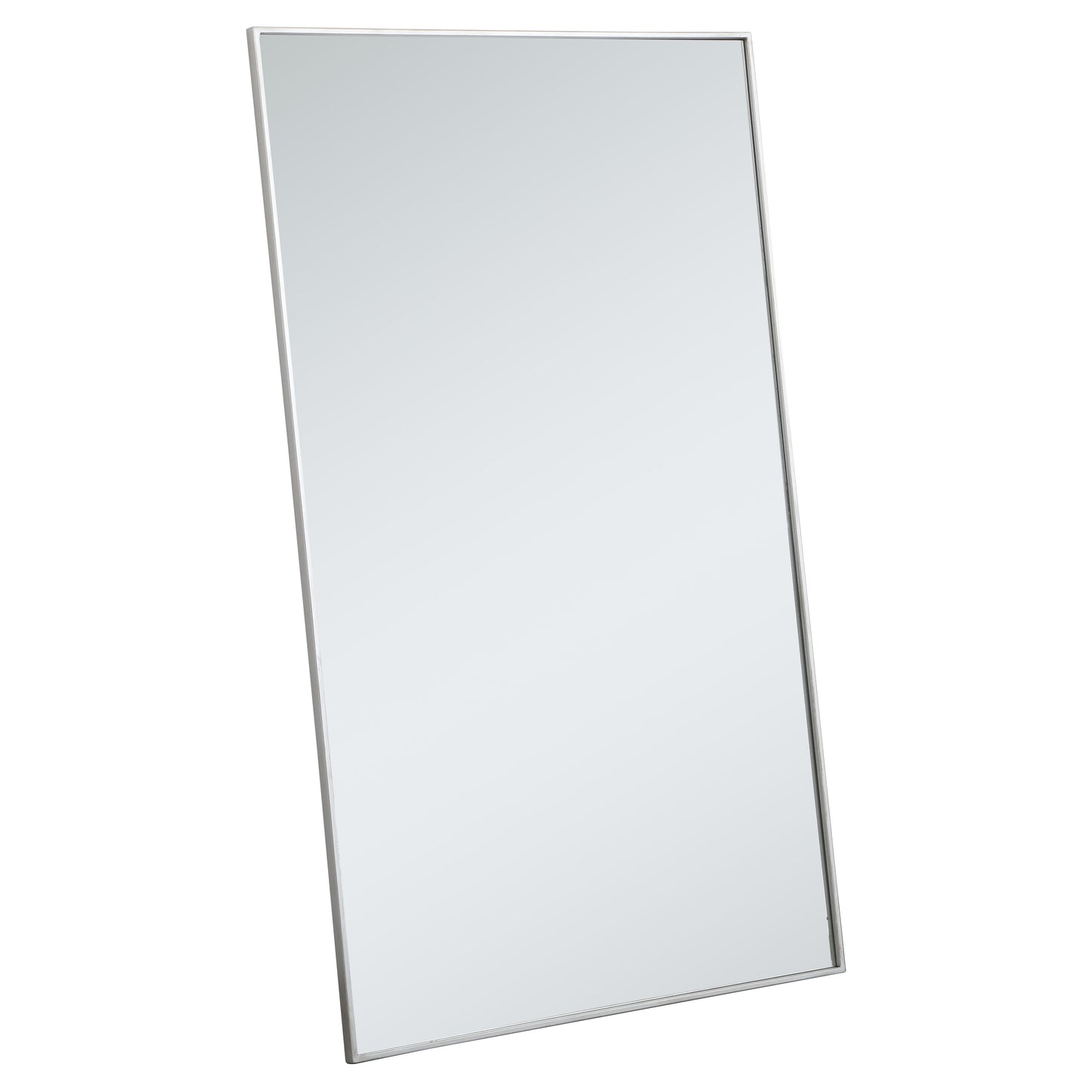 MR43660S Monet 36" x 60" Metal Framed Rectangular Mirror in Silver