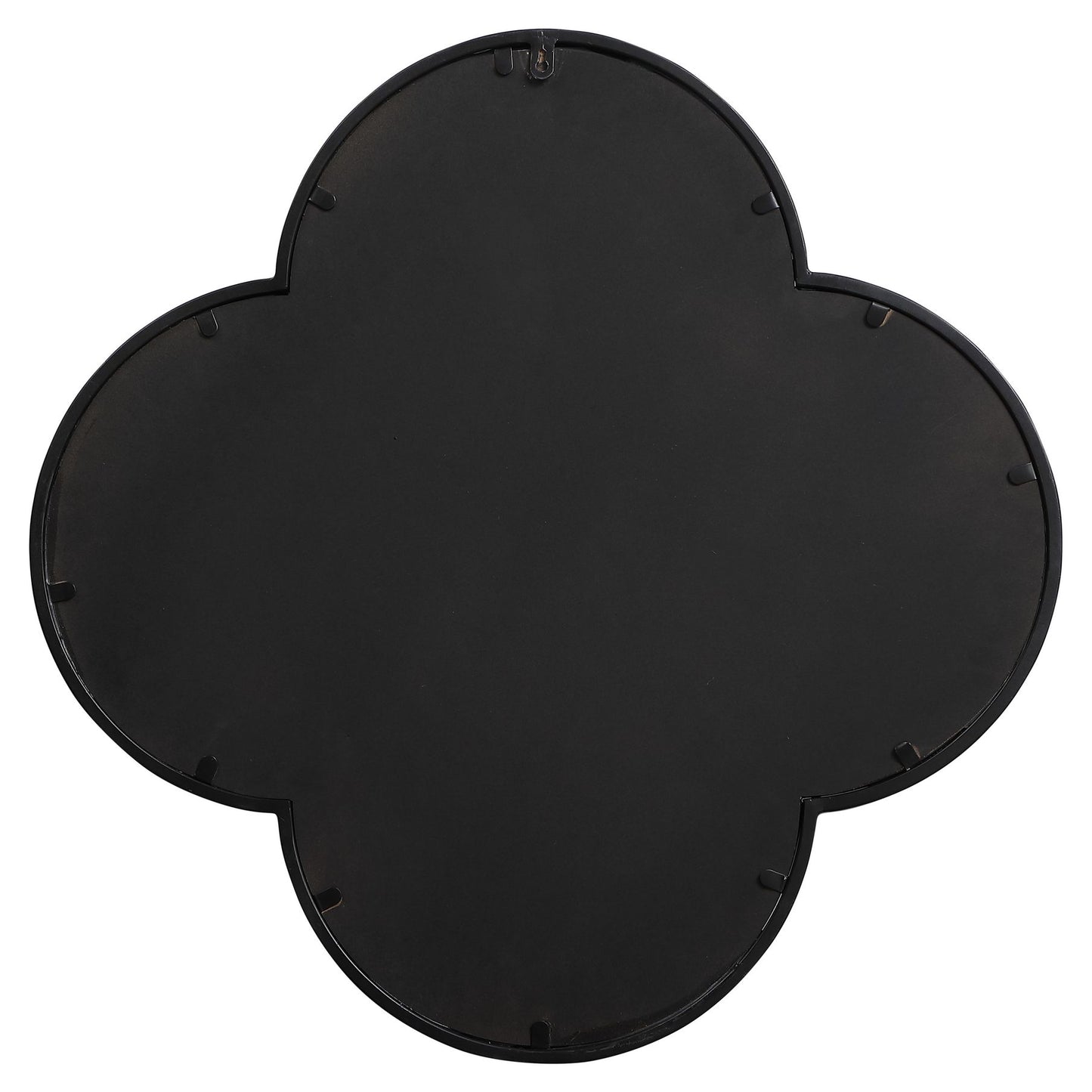 MR652828BK Motif 28" x 28" Decorative Mirror in Black