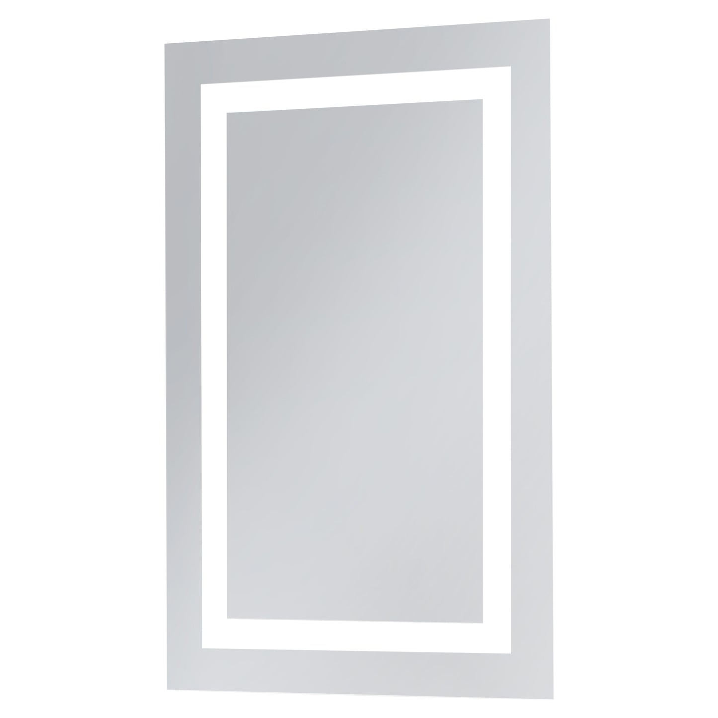MRE-6001 Nova 20" x 30" LED Mirror in Glossy White - 5000K