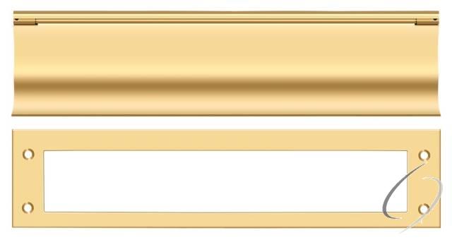 MS0030CR003 Mail Slot; Heavy Duty; Lifetime Brass Finish