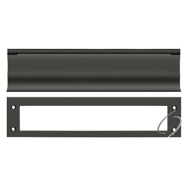 MS0030U10B Mail Slot; Heavy Duty; Oil Rubbed Bronze Finish
