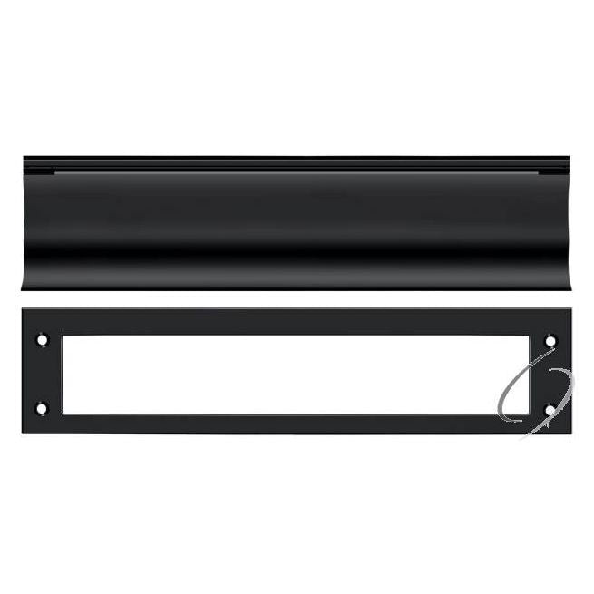 MS0030U19 Mail Slot; Heavy Duty; Black Finish