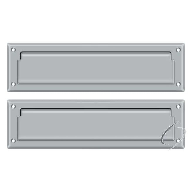 MS212U26D Mail Slot 13-1/8" with Interior Flap; Satin Chrome Finish